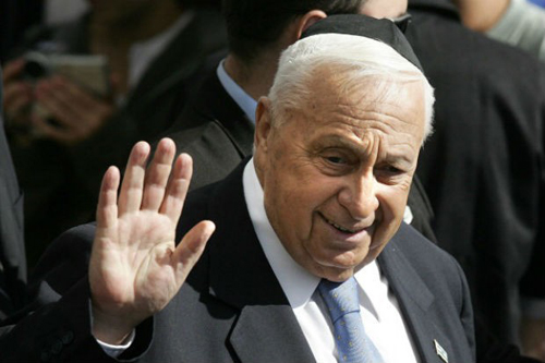 Cố thủ tướng Israel Ariel Sharon.